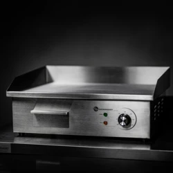 Płyta grillowa elektryczna | BBQ MINI | Gładka - PREMIUM
