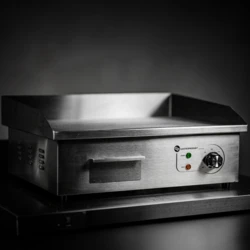 Płyta grillowa elektryczna | BBQ MINI | Gładka - PREMIUM