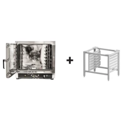 Piec Konwekcyjno - Parowy 6 x 1/1GN + DELTA T | NEPTUN + PODSTAWA | OUTLET