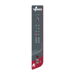 Piec Konwekcyjno Parowy Gazowy | VENIX - 12 x 1/1GN SQUERO DIGITAL GAS | z systemem myjącym