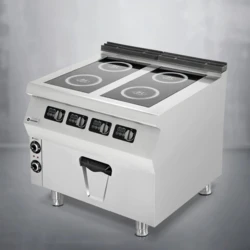 Kuchnia indukcyjna gastronomiczna 4-polowa 12kW z piekarnikiem 9kW | TIGER 700 | PREMIUM
