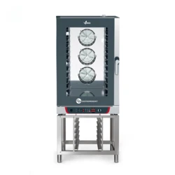 Piec piekarniczy elektryczny | VENIX - 10 x Blachy 600x400mm - CAMPIELLO | DIGITAL + System Myjący + Podstawa