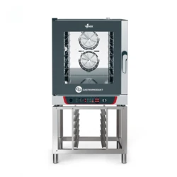 Piec piekarniczy elektryczny | VENIX - 6 x Blachy 600x400mm - CAMPIELLO | DIGITAL + System Myjący + Podstawa