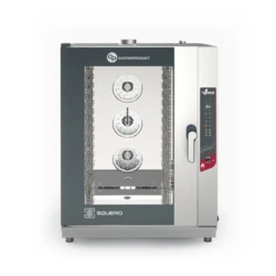Piec Konwekcyjno Parowy Gazowy | VENIX - 12 x 1/1GN SQUERO DIGITAL GAS | z systemem myjącym