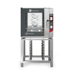 Piec Konwekcyjno Parowy GP | VENIX - 7 x 1/1GN SQUERO TOUCH | NORMAL + Podstawa z prowadnicami SQUERO