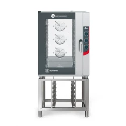Piec Konwekcyjno Parowy GP | VENIX - 12 x 1/1GN SQUERO MANUAL + Podstawa z prowadnicami SQUERO