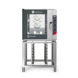 Piec Konwekcyjno Parowy GP | VENIX - 7 x 1/1GN SQUERO MANUAL + Podstawa z prowadnicami SQUERO