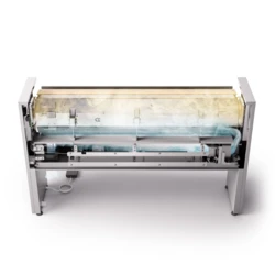 Magiel elektryczny nieckowy przemysłowy | Prasownica Mod.140/25 | Vacuum + Maxpress | 41kg/h | FOX PREMIUM