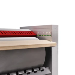 Magiel elektryczny nieckowy przemysłowy | Prasownica Mod.140/25 | Vacuum + Maxpress | 41kg/h | FOX PREMIUM