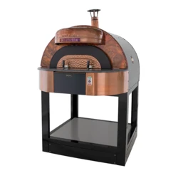 Piec do pizzy elektryczny z podstawą SUD FORNI | OPALE SMART | BRUNITO – 4 pizze x Ø 330 mm