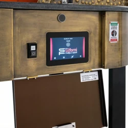 Piec do pizzy elektryczny z podstawą SUD FORNI | OPALE SMART | BOULDER – 4 pizze x Ø 330 mm