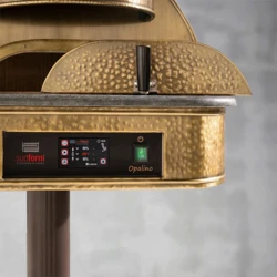 Piec do pizzy elektryczny na stelażu jezdnym SUD FORNI | OPALINO | BOULDER – 1 pizza x Ø 330 mm
