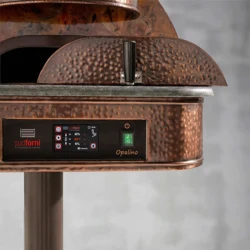 Piec do pizzy elektryczny na stelażu jezdnym SUD FORNI | OPALINO | BRUNITO – 1 pizza x Ø 330 mm
