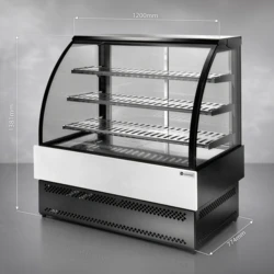 Witryna Ekspozycyjna Grzewcza (+65°C) | EVO LUX HOT 1.2 | PREMIUM