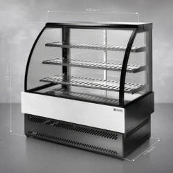 Witryna Ekspozycyjna Grzewcza (+65°C) | EVO LUX HOT 0.6 | PREMIUM