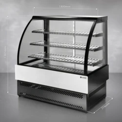 Witryna Ekspozycyjna Grzewcza (+65°C) | EVO LUX HOT 1.8 | PREMIUM