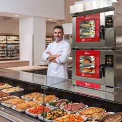 Piec konwekcyjno-parowy VENIX VENEXIA | VNX11T7C - 11 x GN 1/1, 16,4 kW, DriveCONTROL, panel 7” QuickCONTROL, system myjący