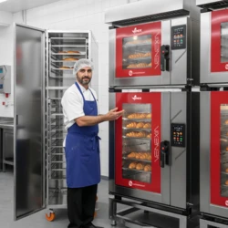 Piec konwekcyjno-parowy VENIX VENEXIA | VNX11T7C - 11 x GN 1/1, 16,4 kW, DriveCONTROL, panel 7” QuickCONTROL, system myjący