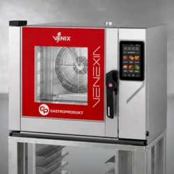 Piec piekarniczy elektryczny VENIX VENEXIA | VNX04T7C - 4 x Blachy 600x400 mm - 9,6 kW, DriveCONTROL, panel 7” QuickCONTROL, system myjący